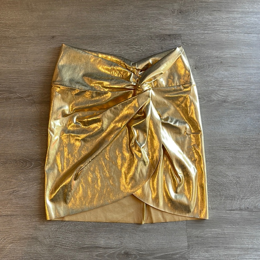 Skims Sarong Mini Skirt